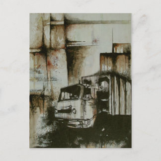 トラックの寿命 ポストカード