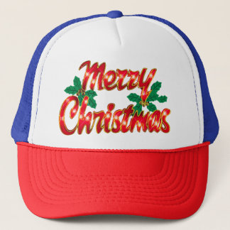 トラックの帽子のクリスマスデザイン キャップ