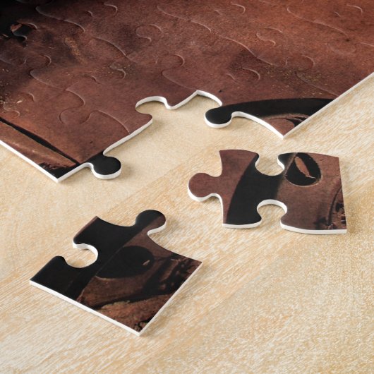 トラックの放棄 ジグソーパズル (側面)