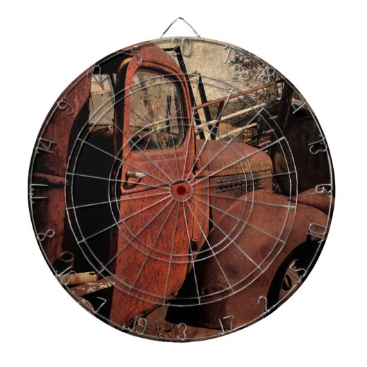 トラックの放棄 ダーツボード (正面)