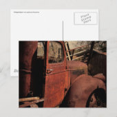 トラックの放棄 ポストカード (正面/裏面)