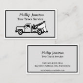 トラックの牽引サービス 名刺 (正面/裏面)