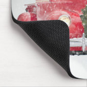 トラックの犬 マウスパッド (コーナー)