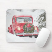 トラックの犬 マウスパッド (マウス)