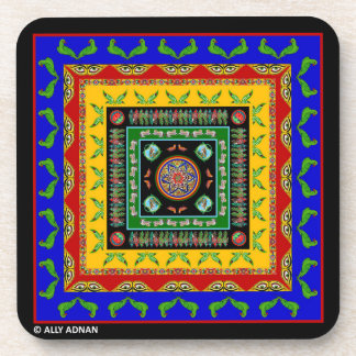 トラックの芸術によってインスパイアコースター- 3のセット コースター