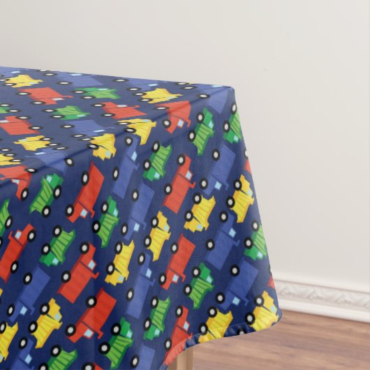 トラックの赤ちゃんシャワー テーブルクロス (インサイチュ)