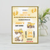 トラックの赤ちゃん歓迎会 招待状 (スタンド正面)