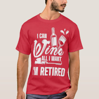 トラックの退職した運転手ワイントラック運転手の退職ギフト Tシャツ