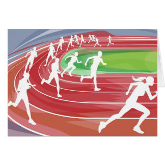 トラックの連続した競争