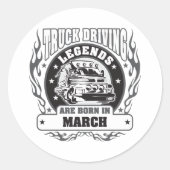 トラックの運転レジェンド生まれが3月に ラウンドシール (正面)