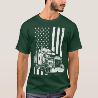 トラックの運転手とモーター恋人のためのトラックの付属品 Tシャツ