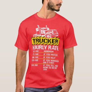 トラックの運転手の時給トラック運転手 Tシャツ