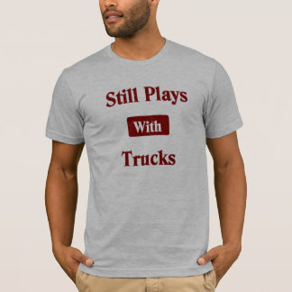トラックの運転手メンズTシャツ Tシャツ