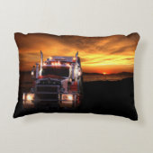 トラックの運転手 アクセントクッション (裏面)