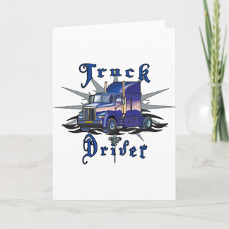 トラックの運転手 カード