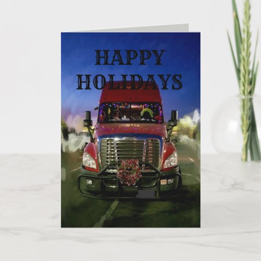 トラックの運転手 シーズンカード (正面)