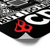 トラックの運転手Phdを持っていない可能性がある私は行う ポスター (角)