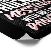 トラックの運転私は私のトラック運転手の妻ガールフレンドが大好き ポスター (角)