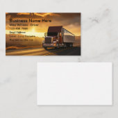 トラックの運転者貨物輸送用名刺 名刺 (正面/裏面)