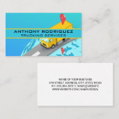 トラックの配送 名刺 (正面/裏面)