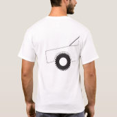 トラックの長袖 Tシャツ (裏面)