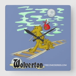 トラックのTalbot スクエア壁時計