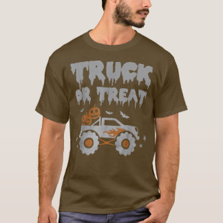 トラックまたはカボチャおもしろいのこうもりトドラーボーイズHa Tシャツ