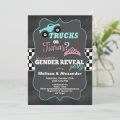 トラックまたはティアラ性別が招待状を明らかにする 招待状 (スタンド正面)