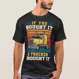 トラックもしの買運転手が持ってきた Tシャツ