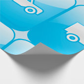 トラックアイコンラッピング紙 ラッピングペーパー