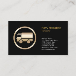 トラックアイコン輸送名刺 名刺