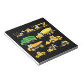 トラックアンドディガーズトドラー建築 ノートパッド (アングル)