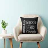 トラックアンドフィールドコーチエクソナレアカスタム クッション (椅子)