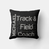 トラックアンドフィールドコーチエクソナレアカスタム クッション (裏面)