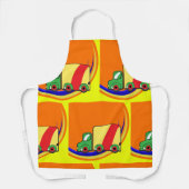 トラックカラフル エプロン (正面)