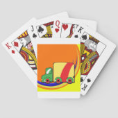 トラックカラフル トランプ (裏面)