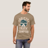 トラックキャンプ中毒少年 Tシャツ (正面フル)