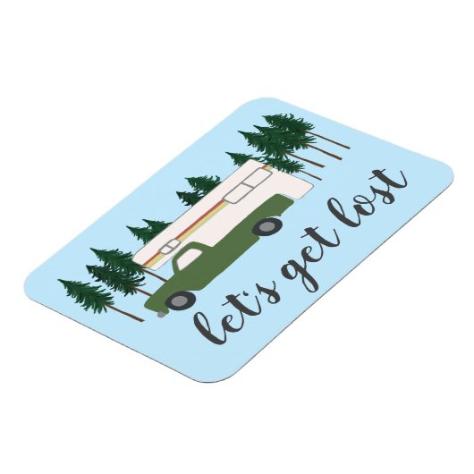 トラックキャンプ失ったRVingオートホームの木を取得しよう マグネット (左側)