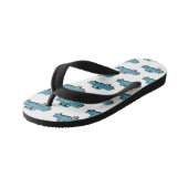 トラッククラシックの漫画イラストレーションを拾う キッズビーチサンダル (アングル)