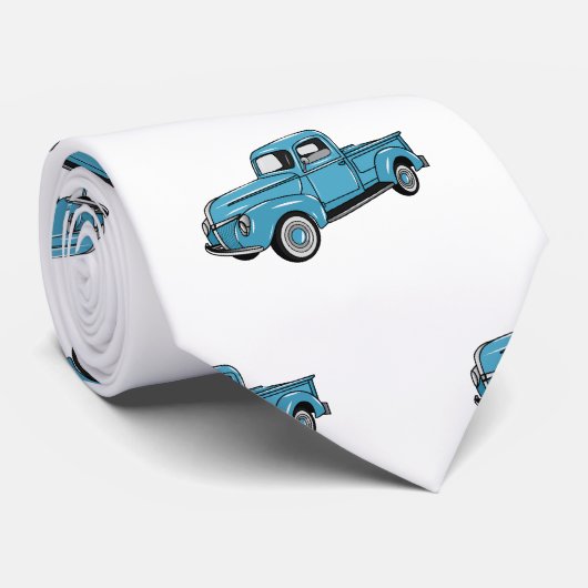 トラッククラシックの漫画イラストレーションを拾う ネクタイ (ロール)