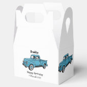 トラッククラシックの漫画イラストレーションを拾う フェイバーボックス (オープン)