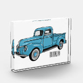 トラッククラシックの漫画イラストレーションを拾う フォトブロック (左)