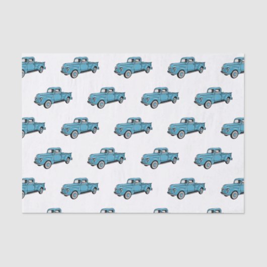 トラッククラシックの漫画イラストレーションを拾う 薄葉紙 (正面)