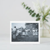 トラッククリーナーズニューヨークセントラル鉄道ヴィンテージ ポストカード (スタンド正面)