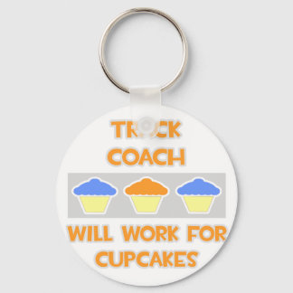 トラックコーチ…カップケーキを食べるのに役立つ キーホルダー