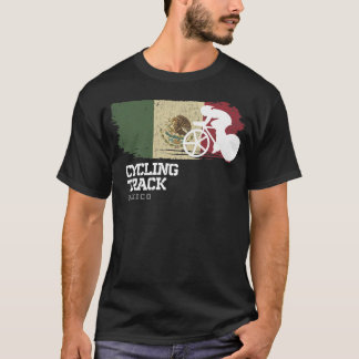 トラックサイクリングメキシコロードバイクレーシングスピードサイクリス Tシャツ