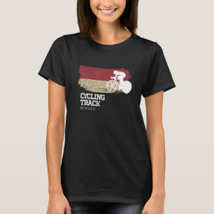 トラックサイクリングモナコロードバイクレーシングスピードサイクリス Tシャツ