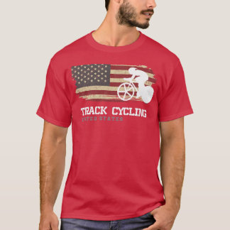 トラックサイクリング統一された州ロードバイクレーシングスピード Tシャツ