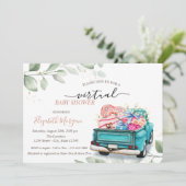 トラックスイーツプレゼントベビーシャワーによるバーチャルドライブ 招待状 (スタンド正面)