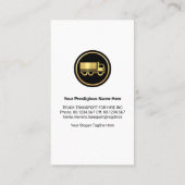 トラックスタイリッシュロジスティクス十字路輸送 名刺 (裏面)